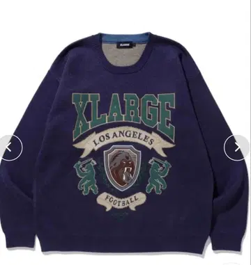 XLARGE 로고 니트 스웨터