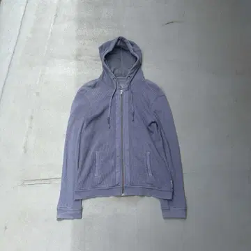 00s Armani exchange 써멀 집업 후드티 페이드