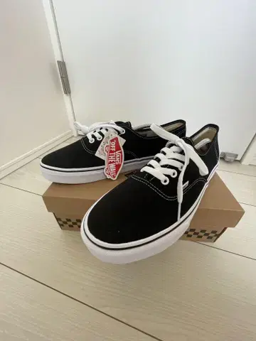 Vans 오센틱 V44CF 트래드맨스 블랙 28.0
