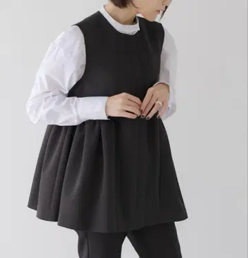 리그림 regleam 종이상자 니트 베스트