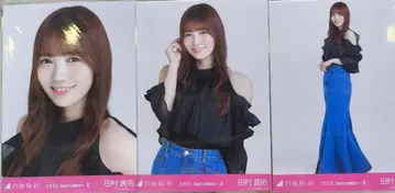 노기자카46 브로마이드 3종 컴프 타무라 마유 어깨 트임 상의
