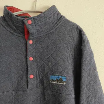 Patagonia 40주년 모델 다이아몬드 퀼트 스냅T