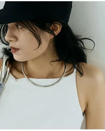 실버 커프와 진주 귀걸이 세트 MARJOUR