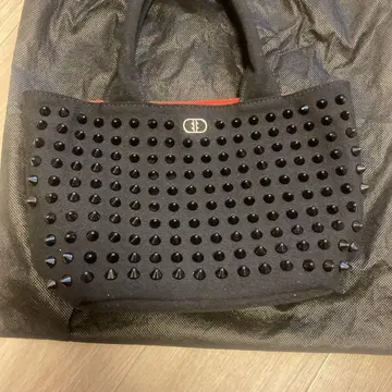 DIAVEL 스터드 토트백 블랙