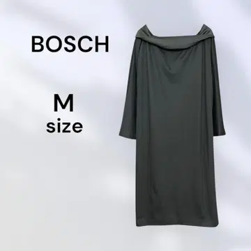 BOSCH 보쉬 새상품급 원피스 다크 그린 카키 오프숄더