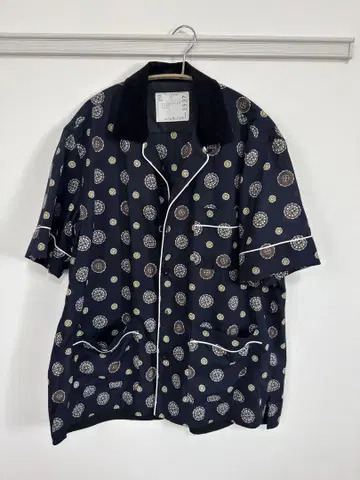 sacai Komon Print Shirt