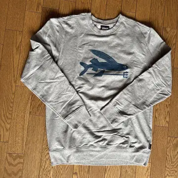 Patagonia 그레이 트레이닝복 M 귀한 플라잉 피쉬