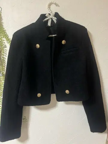 SHEIN 숏코트 블랙