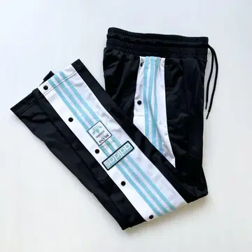 타임세일 adidas 아디블레이크 트랙 팬츠 레어 컬러 블랙 블루