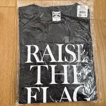 JSB3 RAISE THE FLAG 티셔츠 (ETS 한정판) L 사이즈