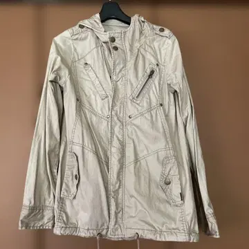 billabong 후드 부착 베이지 자켓 M