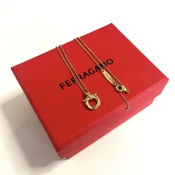 [정품] FERRAGAMO 간치니 목걸이 박스 포함