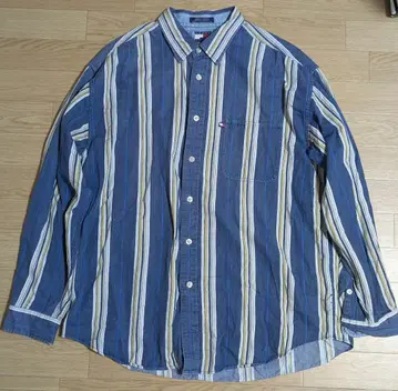 TOMMY JEANS 스트라이프 셔츠 90s