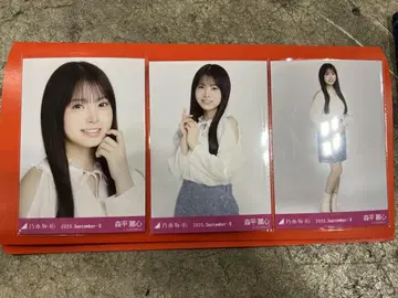 노기자카46 모리히라 레이신 어깨 트임 상의 3종 컴프 브로마이드