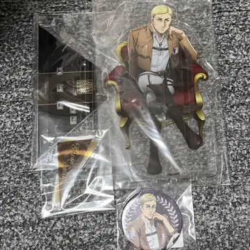 진격의 거인 엘빈 애니메이트 카페 초 대형 아크릴 피규어