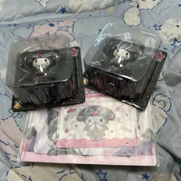 산리오 제일복권 할로윈 마이멜로디 피규어 지퍼백 세트