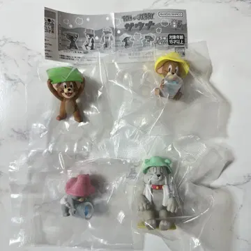[톰과 제리] 사우나 / 가챠가챠 4개 묶음 판매