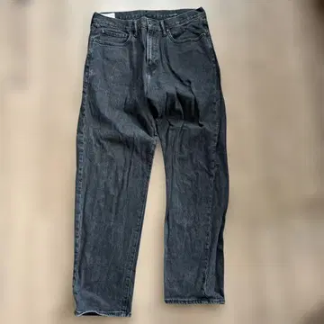 GAP RELAXED TAPER 데님 34/32 블랙 데님
