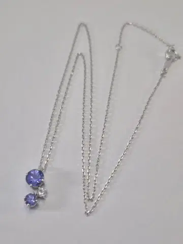 K10WG 목걸이 약 1.3g 40cm 당일 발송