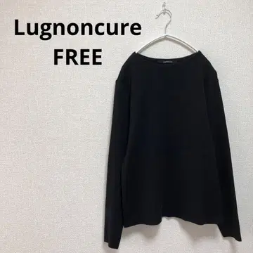 [ Lugnoncure ] 르농큐르 새상품급 블랙 니트 스웨터 긴팔 F