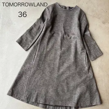 TOMORROWLAND 투모로우랜드 36 원피스 울 혼방