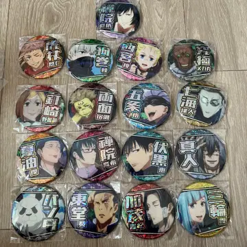 주술회전 응원 홀로그램 캔뱃지