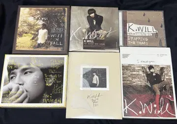 K.Will 케이윌 앨범 6매 세트 한국판
