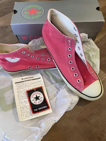 주말 한정판 CONVERSE 오라리 ALL STAR HI 핑크 28cm