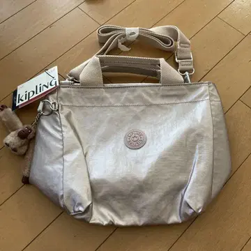 새상품 KIPLING 키플링 숄더백 핑크 메탈릭 2way