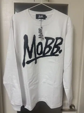 MOBB 롱 T 화이트 M 사이즈 미사용 새상품