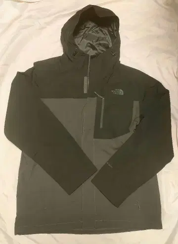 THE NORTH FACE 마운틴 후드티 블랙/그레이