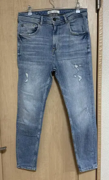ZARA 크롭 스키니 핏 데님 팬츠