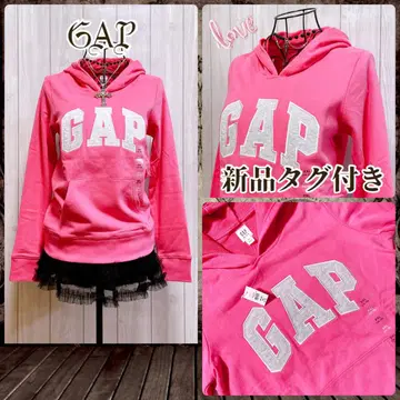새상품 GAP 후드티 핑크 헤이세이 갸루 y2k  맥브링 그런지
