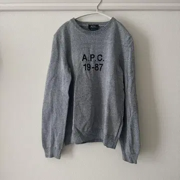 A.P.C. 그레이 스웨터 S 사이즈