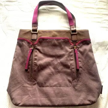 Paul Smith 토트백 브라운 핑크