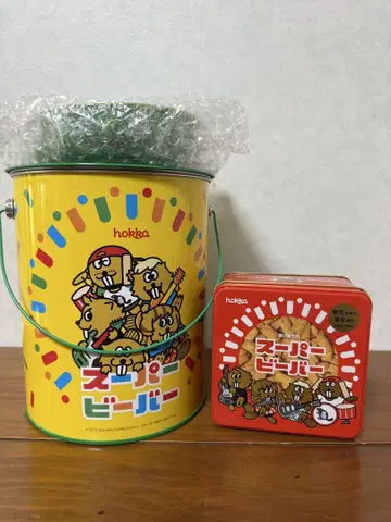 한정판 SUPER BEAVER 북륙제과 콜라보 캔
