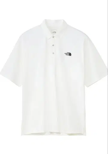 The North Face 화이트 피케 셔츠 XL