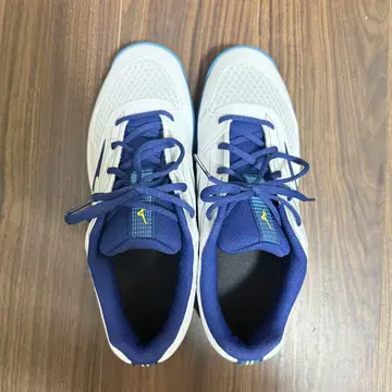 MIZUNO 테니스화 28cm 화이트/블루