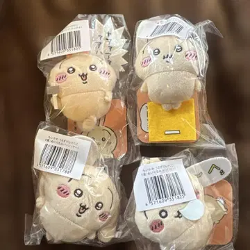 치이카와 (먼작귀) 토끼투성이 복권 E상 4개 세트