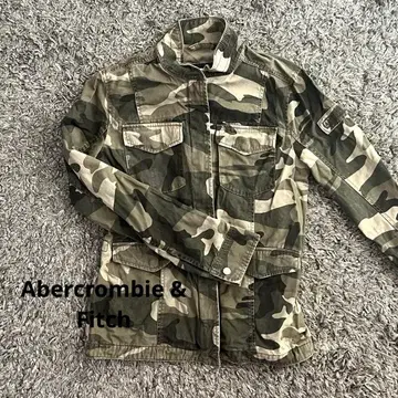 [ 새상품급 ] Abercrombie & Fitch 카모플라쥬 자켓
