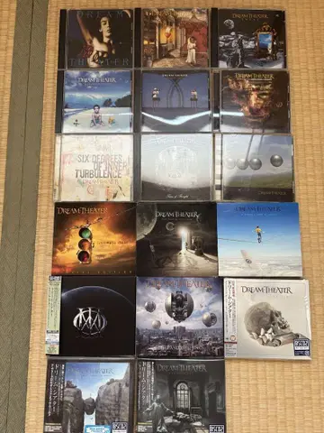 Dream Theater CD 17장 세트 전부 일본 국내반 오비 포함