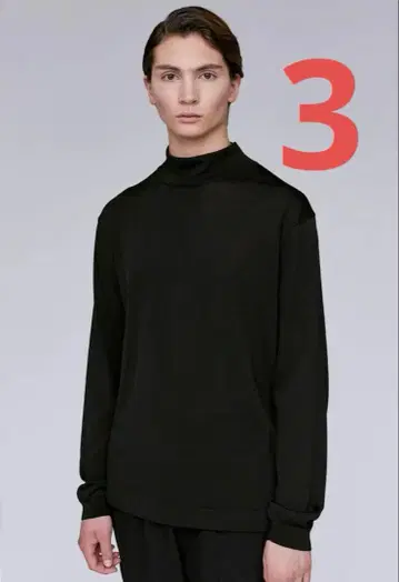 CFCL High Gauge Mockneck Long Sleeve Top