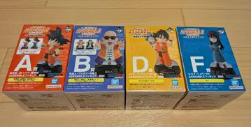 [ 4개 세트 ] 드래곤볼 제일복권 어셈블 A상 B상 D상 F상