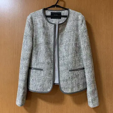 새상품급 그린 라벨 릴랙싱 노카라 자켓