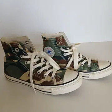 CONVERSE ALL STAR 카모플라쥬 하이컷 스니커즈