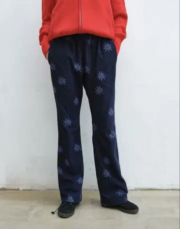 ENZOBLUES Terry Banding Bootcut Pants