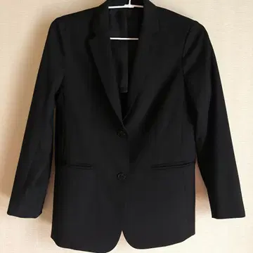 UNIQLO 블랙 테일러드 자켓 S 사이즈 #미사용에 가까움