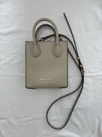 MICHAEL KORS 그레이 가죽 숄더백