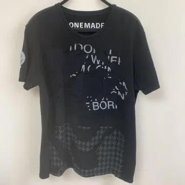 ONEMADE Art T셔츠 블랙