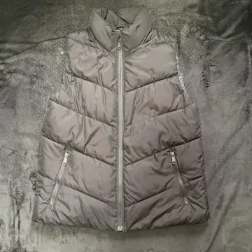 GAP 플리마켓 블랙 다운 베스트 L